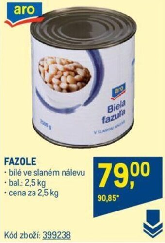 Makro FAZOLE nabídka
