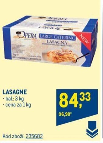 Makro LASAGNE nabídka