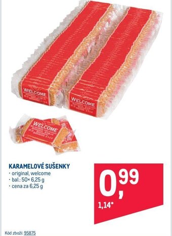 Makro KARAMELOVÉ SUŠENKY nabídka