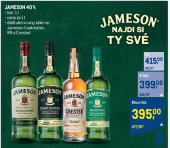 Makro JAMESON 40% nabídka