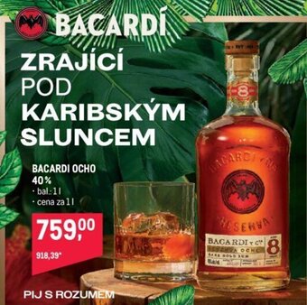 BACARDI OCHO 40%