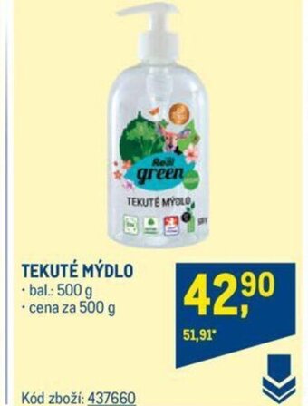 Makro TEKUTÉ MYDLO nabídka