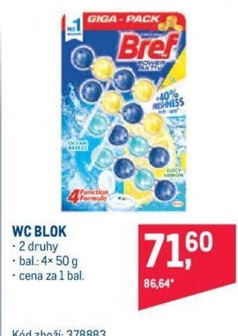 Makro WC BLOK nabídka