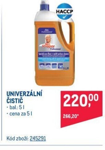 Makro UNIVERZÁLNÍ ČISTIČ nabídka