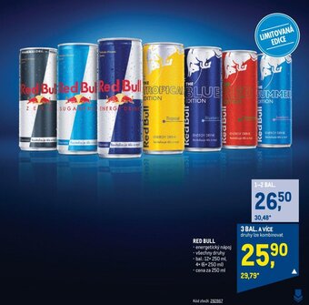 Makro RED BULL nabídka