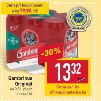 Billa Gambrinus Originál nabídka
