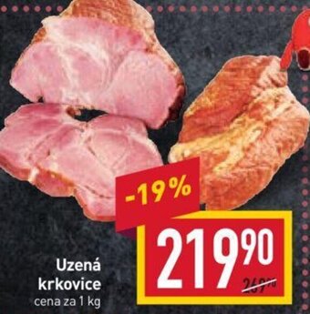 Billa Uzená krkovice nabídka