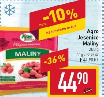 Billa Agro Jesenice Maliny nabídka