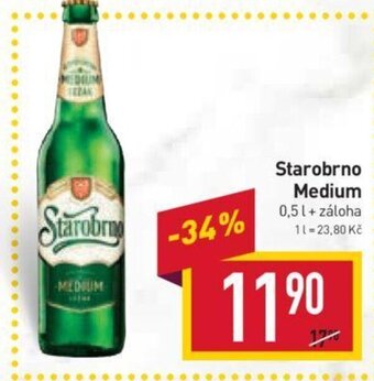 Billa Starobrno Medium nabídka