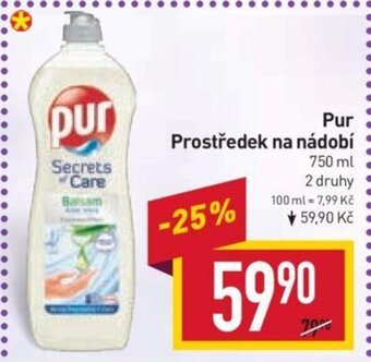 Billa Pur Prostředek na nádobí nabídka