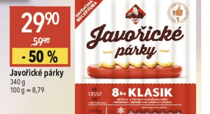 Globus Javořické párky nabídka