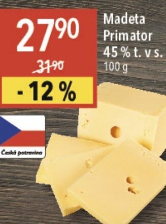 Globus Madeta Primator 45% t. vs. nabídka