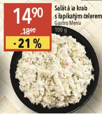 Globus Salát á la krab s Rapikatym celerem nabídka