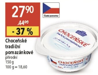 Globus Choceňské tradiční pomazánkové nabídka
