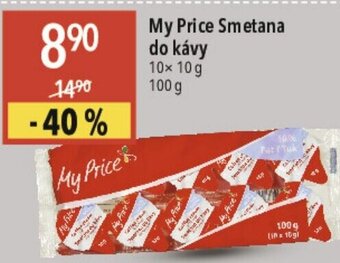 Globus My Price Smetana do kávy nabídka