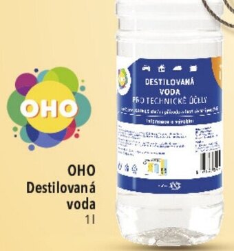 Globus OHO Destilovaná voda 1L nabídka