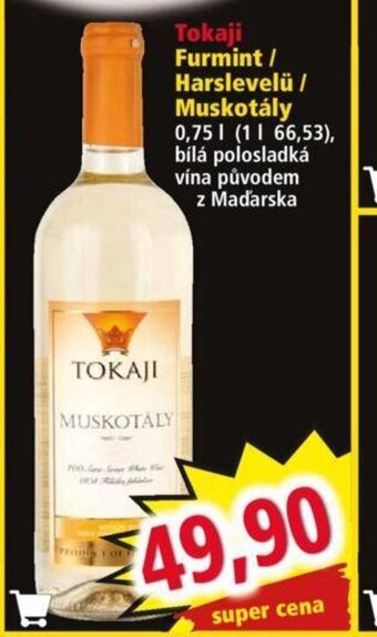 Norma Tokaji Furmint Harslevelü Muskotály nabídka