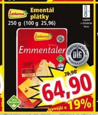 Norma Ementál plátky nabídka