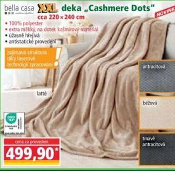 Norma Bella casa XXL deka Cashmere Dots nabídka