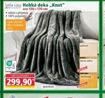 Norma Bella casa Hebká deka Knut nabídka