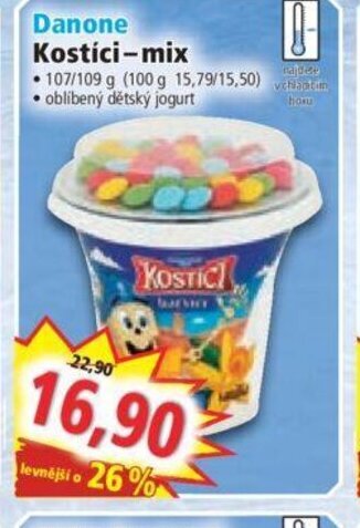 Norma Danone Kostici mix nabídka