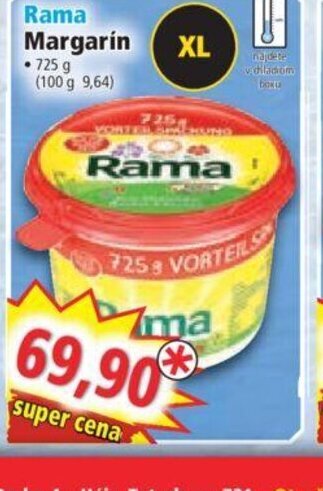 Norma Rama Margarín nabídka
