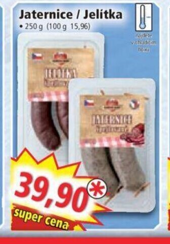 Norma Jaternice Jelítka nabídka