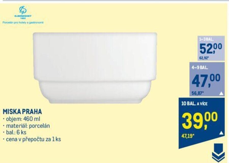 Makro MISKA PRAHA nabídka