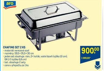 Makro CHAFING SET 2 KS nabídka