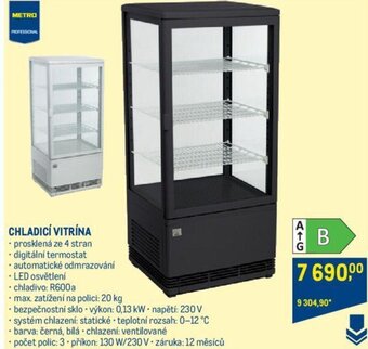CHLADICÍ VITRÍNA