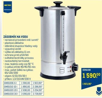 ZÁSOBNÍK NA VODU
