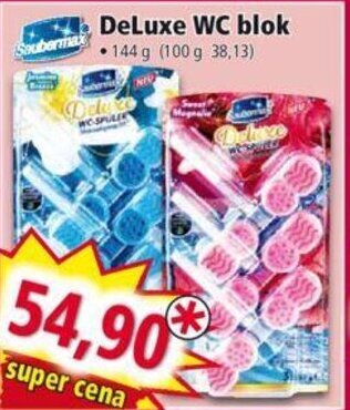 Norma DeLuxe WC blok nabídka