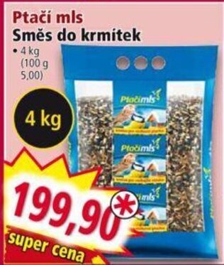 Norma Ptačí mls Směs do krmitek nabídka