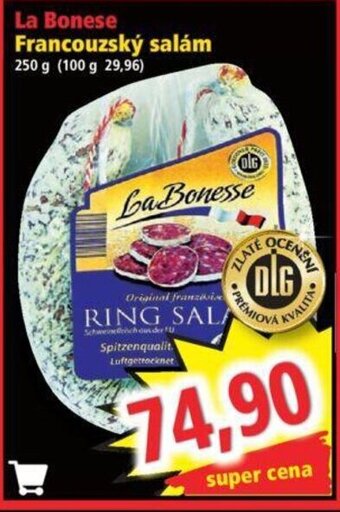 Norma La Bonese Francouzský salám nabídka