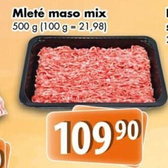 Coop Mleté maso mix nabídka