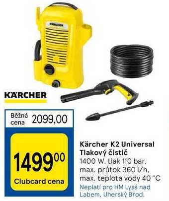 Tesco Kärcher k2 universal tlakový čistič nabídka