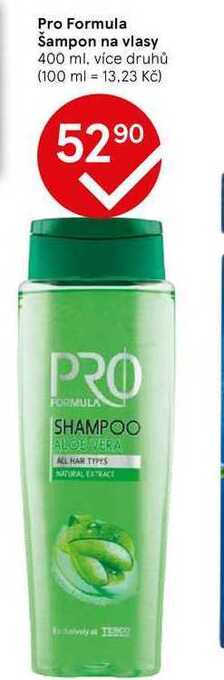 Tesco Pro formula šampon na vlasy 400 ml nabídka
