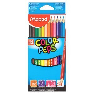 Tesco Maped color' peps pastelky trojboké 12 ks nabídka
