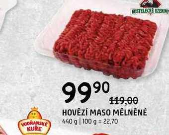 Terno Hovězí maso mělněné 440 g nabídka