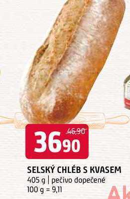 Terno Selský chléb s kvasem 405 g nabídka