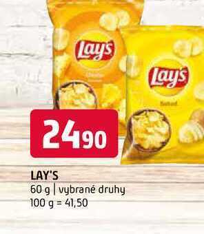 Terno Lay's 60 g nabídka
