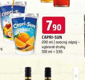 Terno Capri-sun 200 ml nabídka