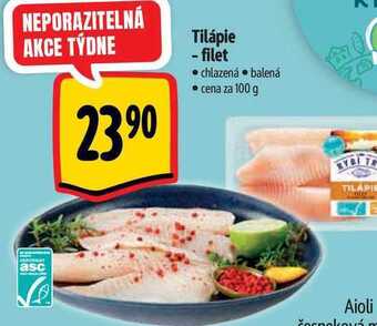 Albert Tilápie - filet 100 g nabídka