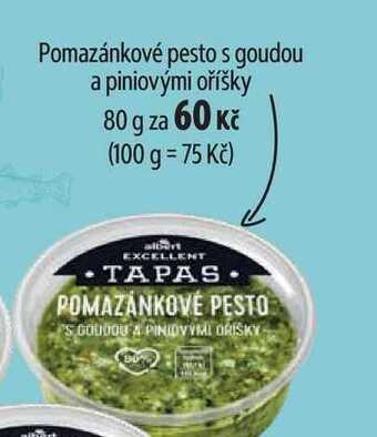 Albert Pomazánkové pesto s goudou a piniovými oříšky 80 g nabídka