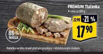 Albert Premium tlačenka 100 g nabídka
