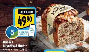 Albert Brioška mlynářská žitná 400 g nabídka