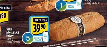 Albert Veka mlynářská žitná 400 g nabídka
