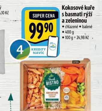Albert Kokosové kuře s basmati rýží a zeleninou 400 g nabídka