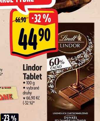 Albert Lindor tablet 100 g nabídka