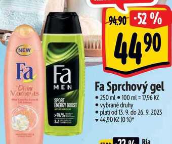 Albert Fa sprchový gel 250 ml nabídka